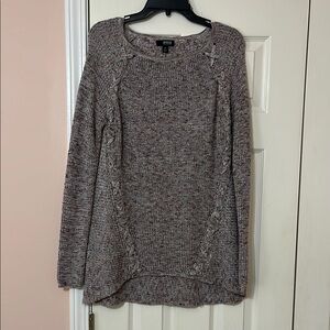 Ana size medium multi color knit sweater